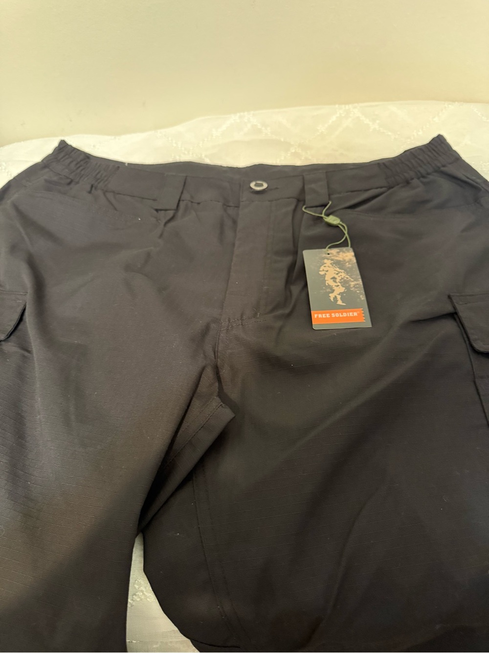 Men's Black Cargo Pants